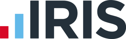 The IRIS logo with a red and blue bar chart design to the left of the word “IRIS” in bold, dark letters.